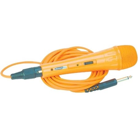 Fine Elite International Ltd FINE ELITE INTERNATIONAL LTD MIC019 Jammin Pro My Orange Handheld Microphone MIC019